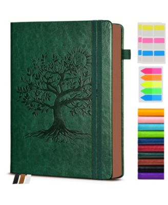 Vintage Leather Journal Lined A4 Notebook