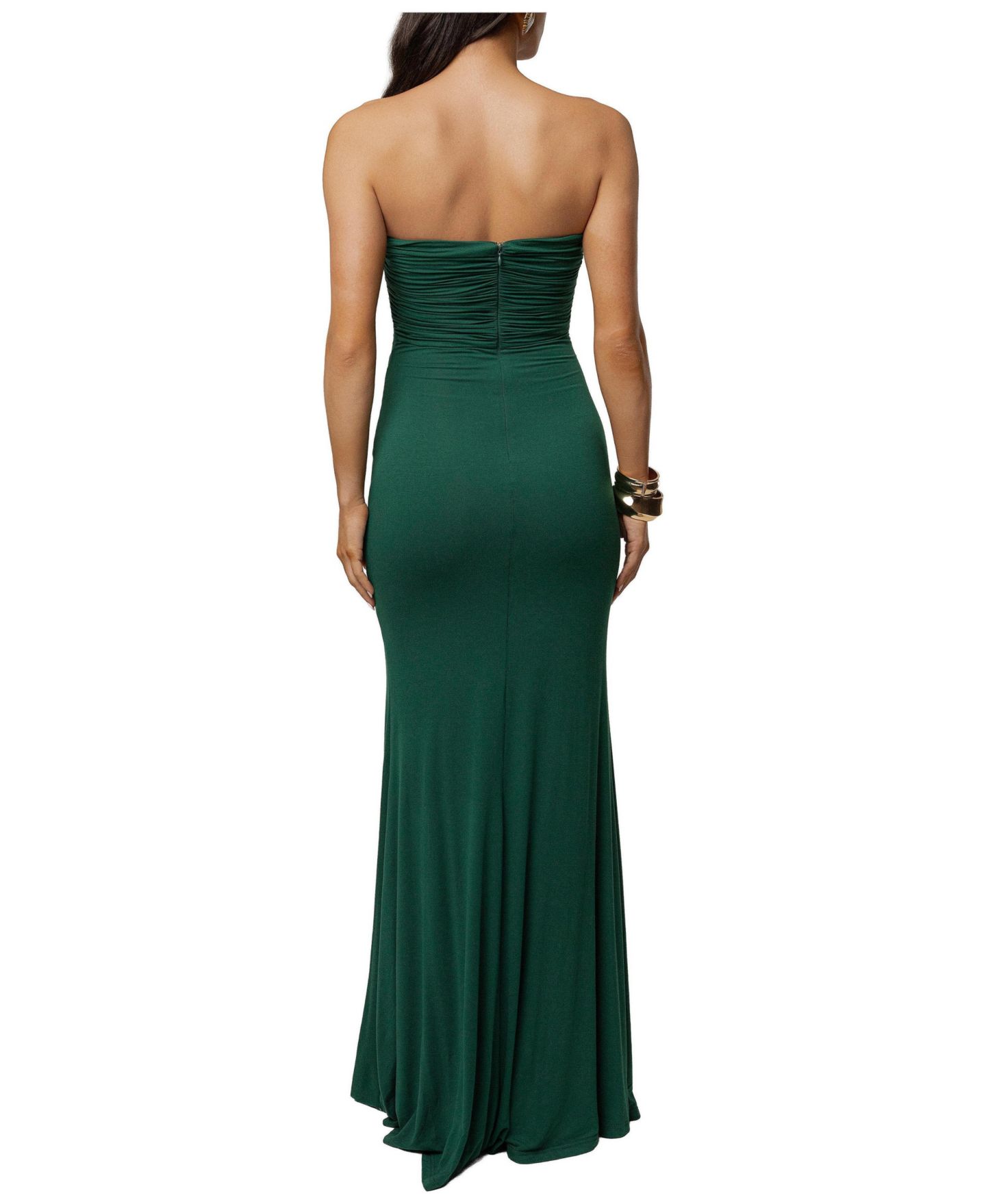 Женское платье JLUXLABEL Athena Cutout Maxi, цвет: Зелёный — фото 3