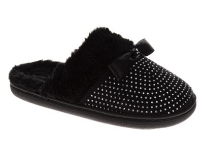 Womens Rhinestone Slippers (Adults)