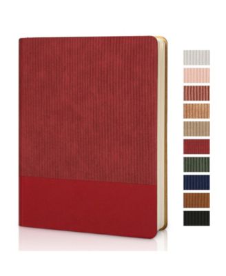 Lined Journal Notebook A5 PU Leather 216 Pages