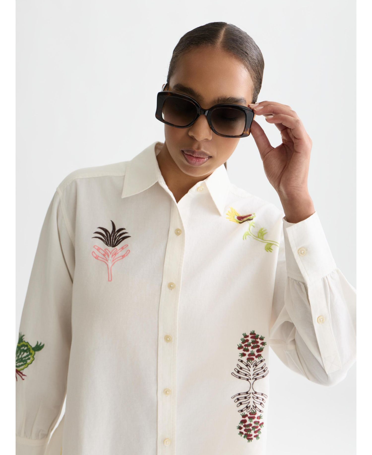 Women's Embroidered Girlfriend Shirt