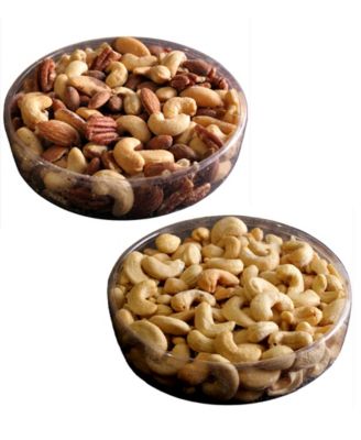 Traditional Salted Cashews and Deluxe Nut Mix, 10 oz. each