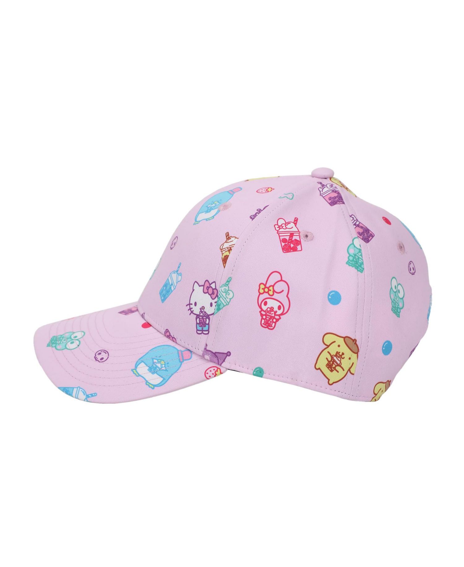 And Friends Aop Drinks Sublimation On Poly B2 Structured Ball Cap Traditional Adjustable