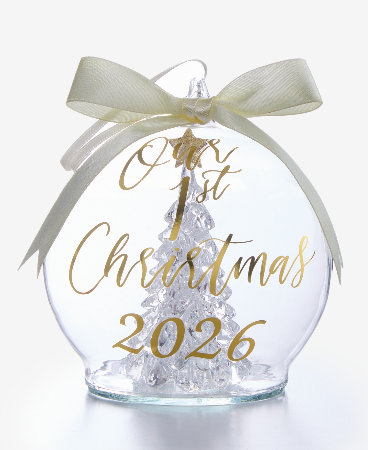 Holiday Lane Our First Christmas Tree Dome 2026 Ornament, Macy's Exclusive