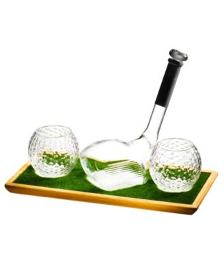 Golf 3-Pc. Decanter Whiskey Set