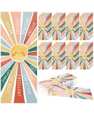Inspirational Bookmarks Bulk Mental Gifts Paper Positive Motivational Encouraging Affirmation