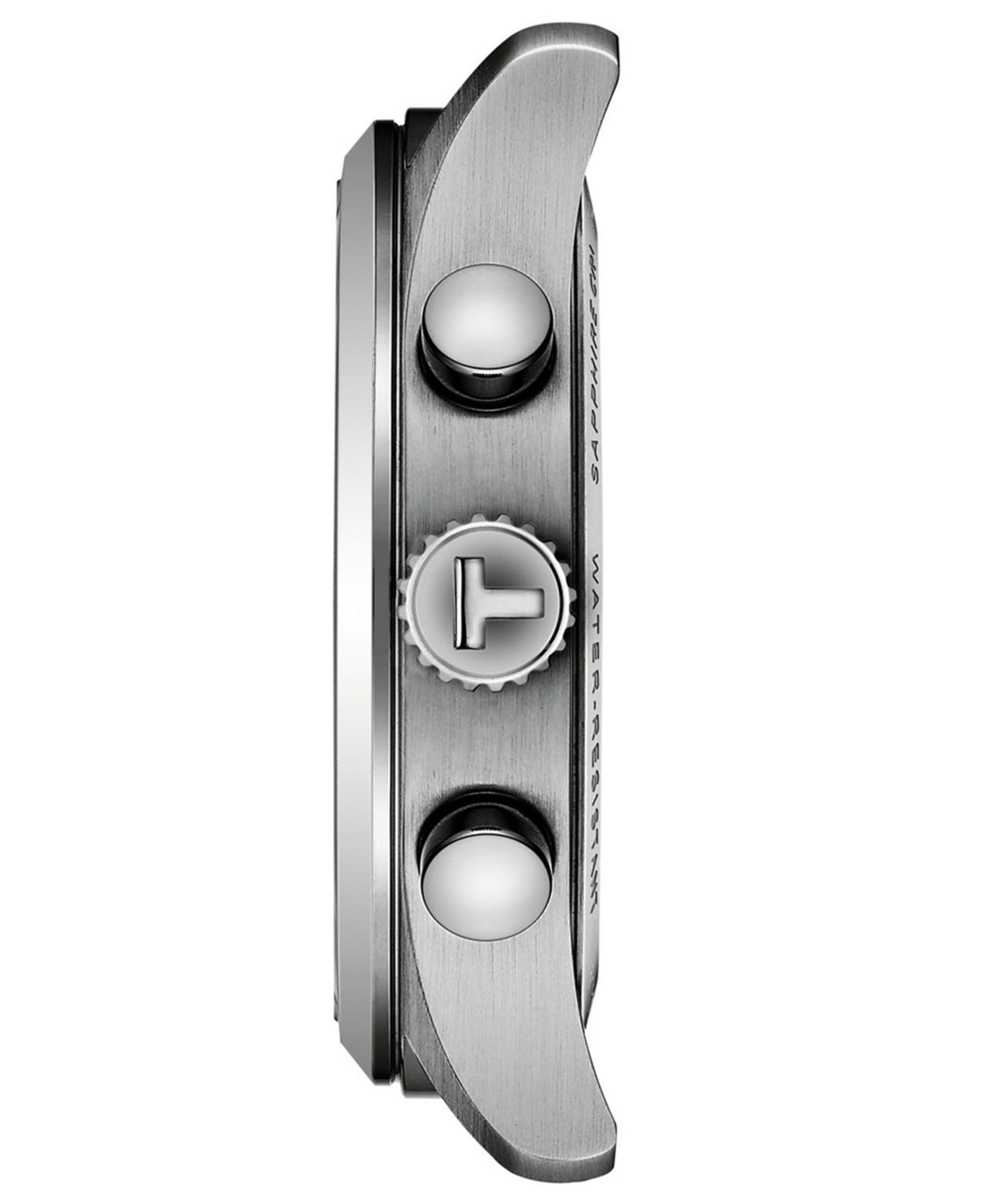 Men's Round Silver Stainless Steel Watch 42mm