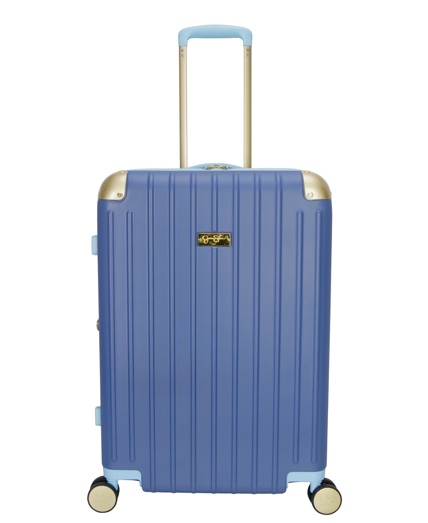 Чемоданы Jessica Simpson Sag Harbor 3 Piece Hardside Spinner Luggage Set, цвет: Синий — фото 13