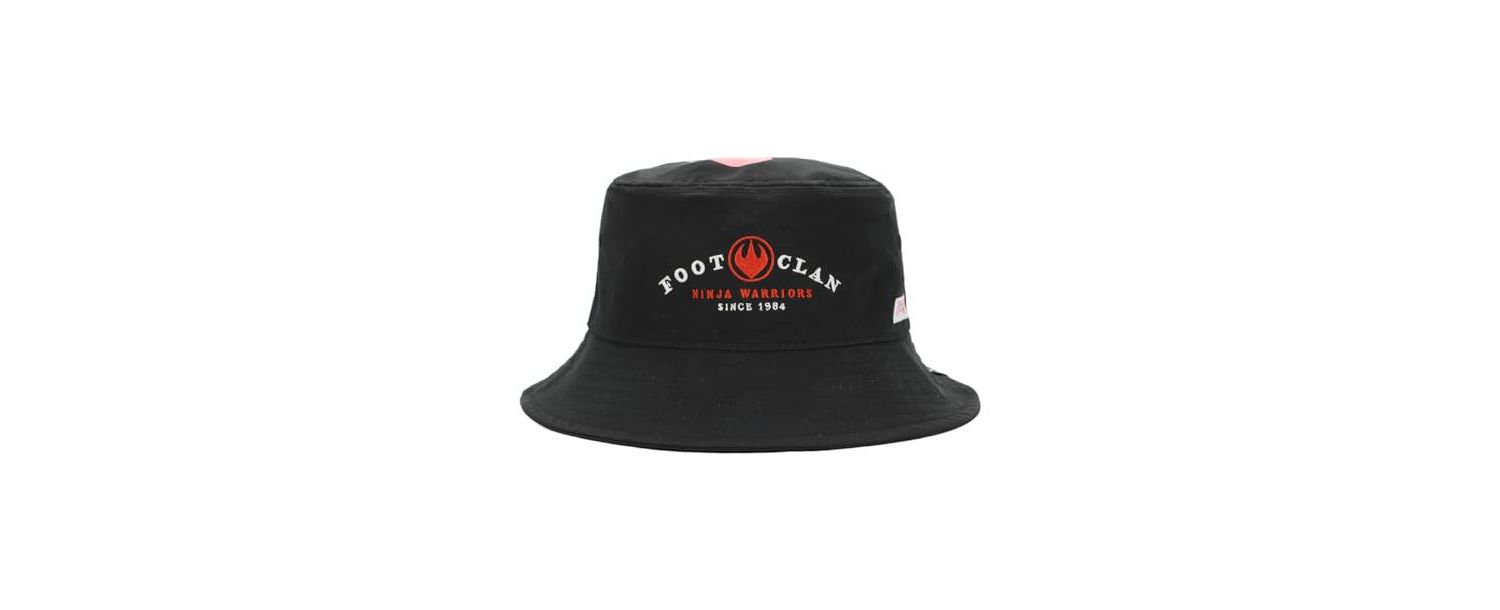 Men's Foot Clan Black Bucket Hat