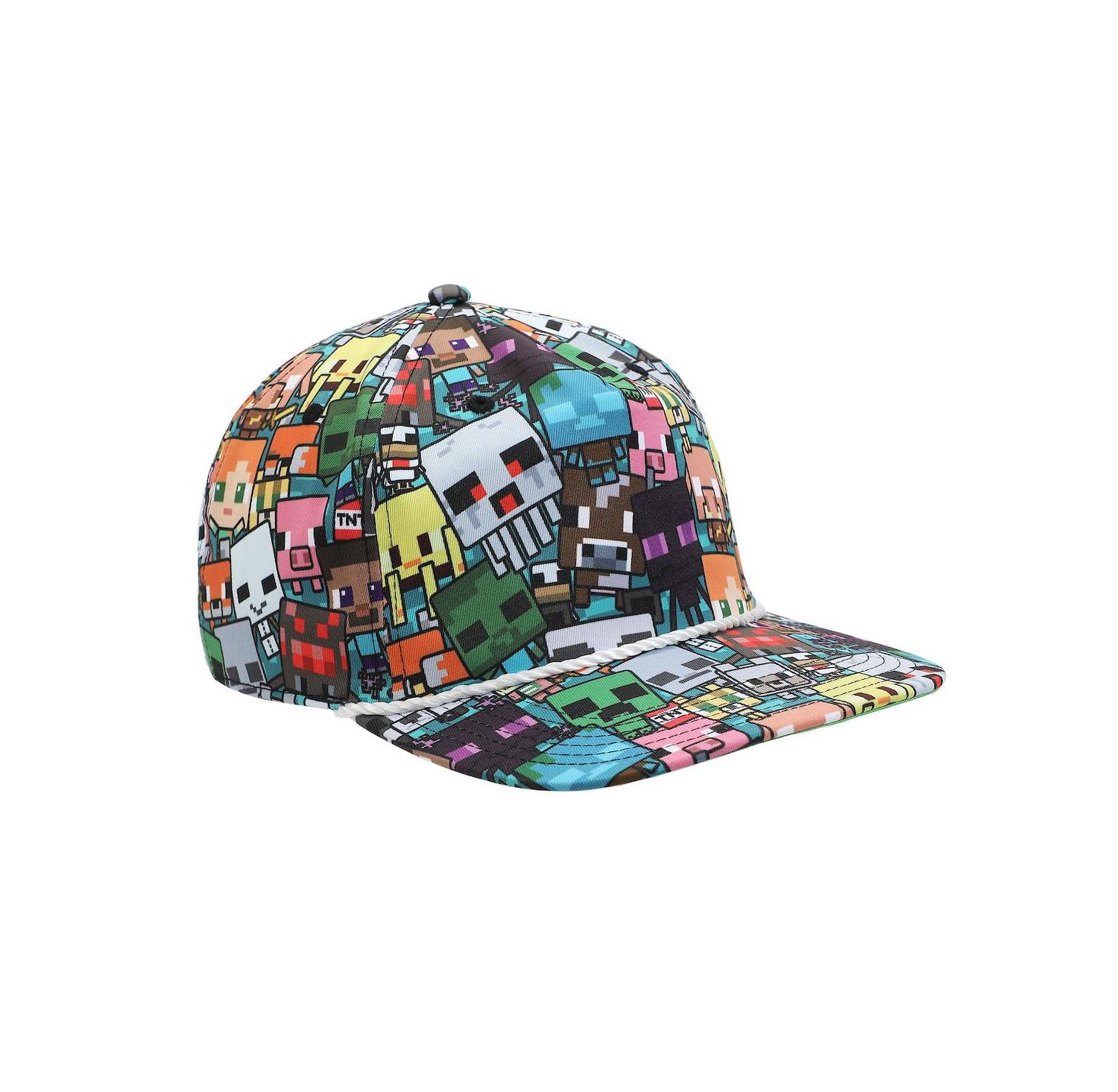 Characters All-Over Print Snapback Hat