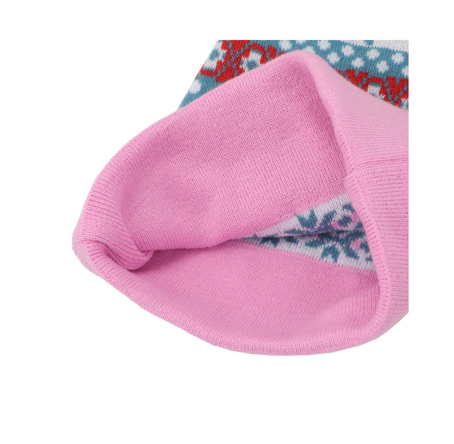 Men's Holiday Pattern Santa Hat