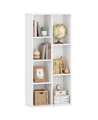 7-Cube Bookcase Vertical or Horizontal Freestanding Bookshelf with 7 Compartments