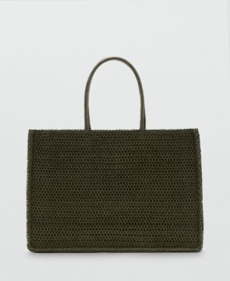 Women's Natural-Fiber Tote Bag