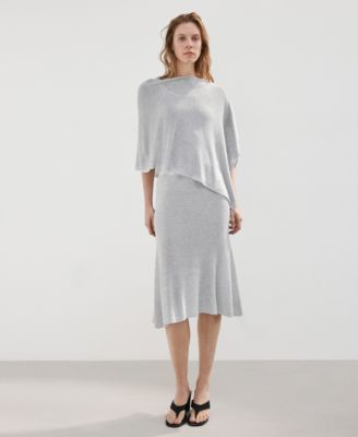 Women's Fine Knit Midi Skirt