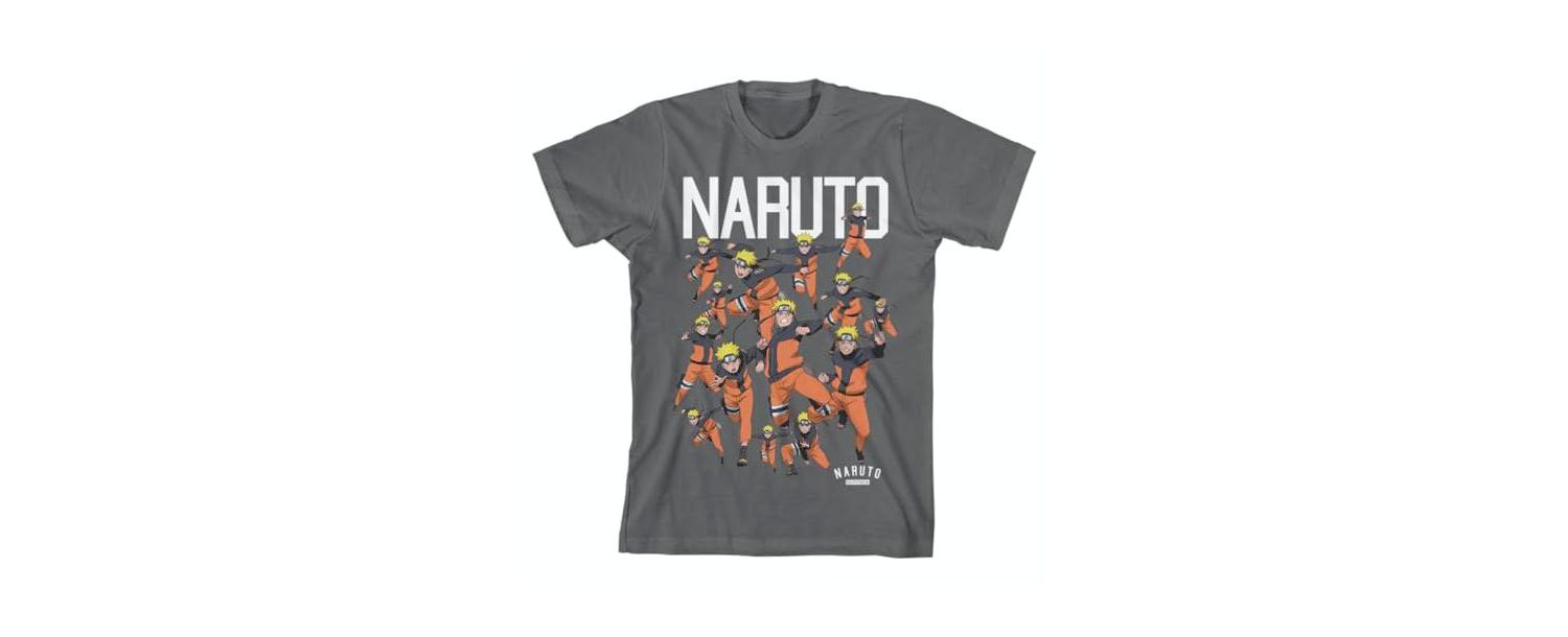 Character Squad Youth Charcoal Gray Graphic Tee-L