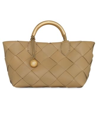 Frankie Woven Medium Tote Handbag