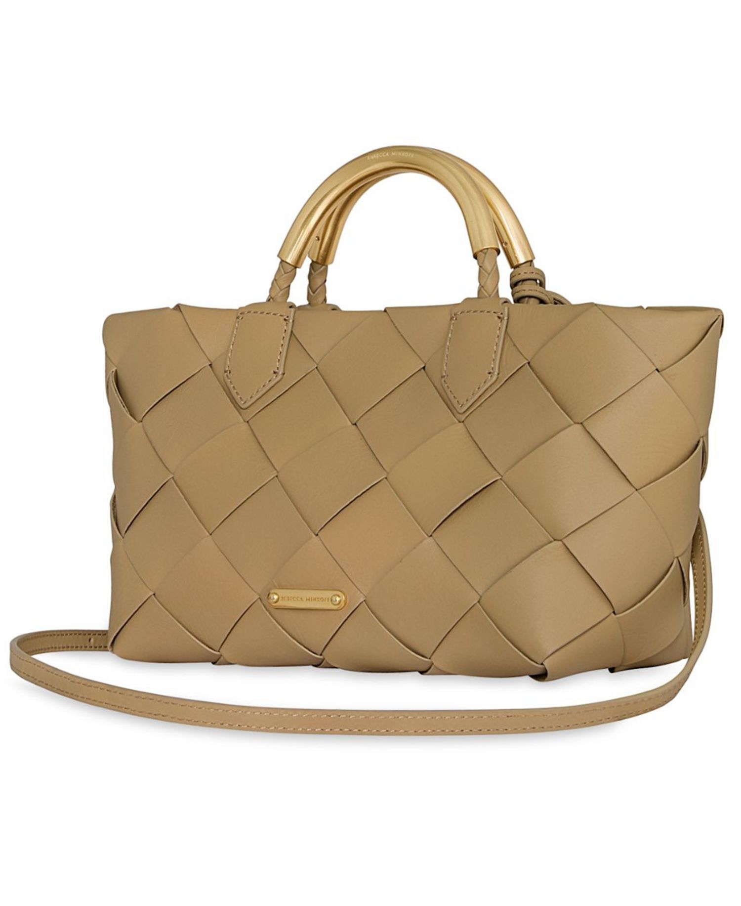 Frankie Woven Medium Tote Handbag