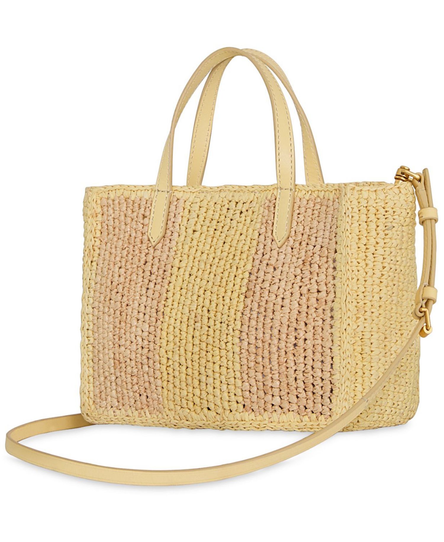 Small Straw Tote Bag