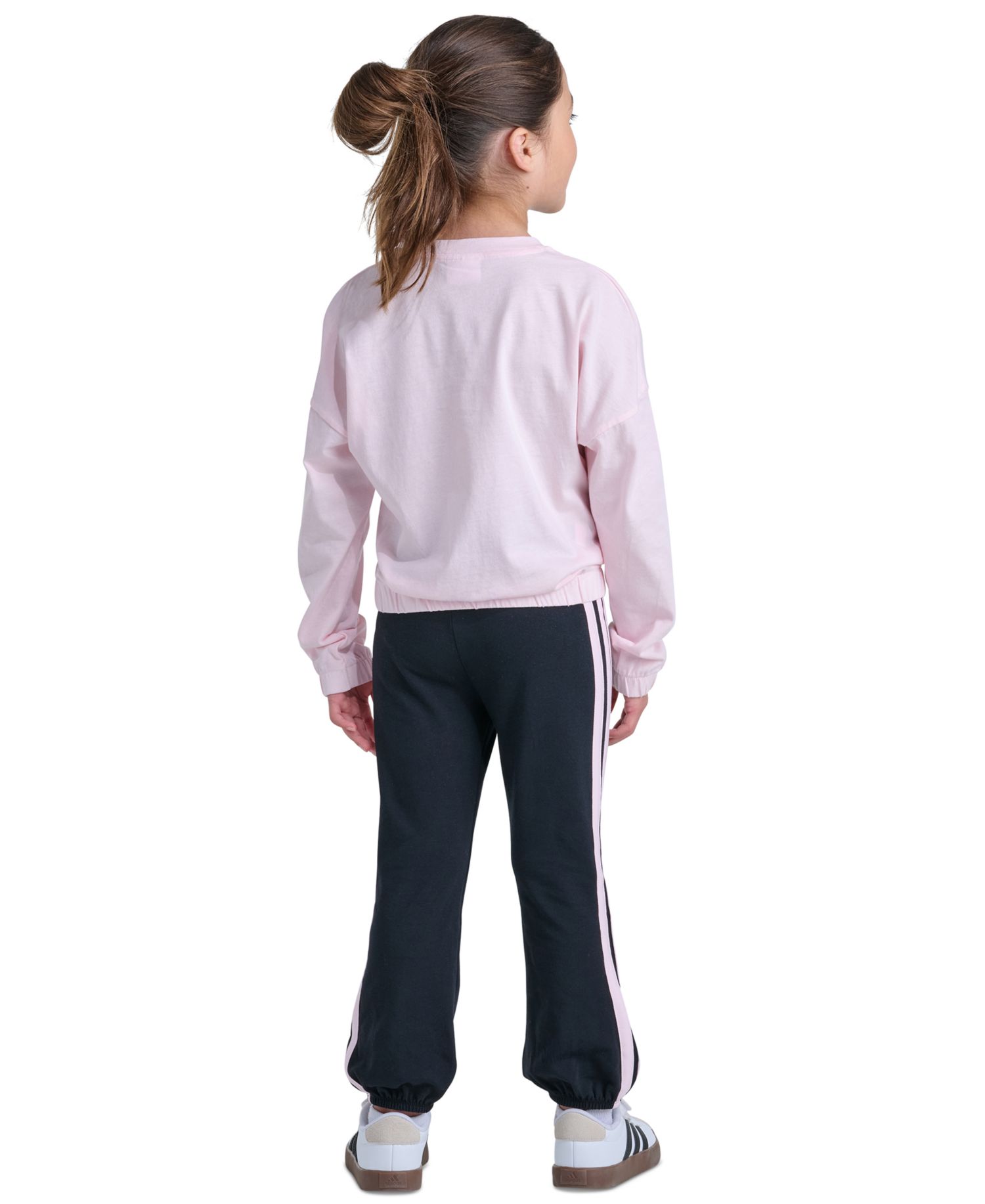 Girls' 2T-6X Long-Sleeve Sweatshirt and Pants, 2-Piece Set