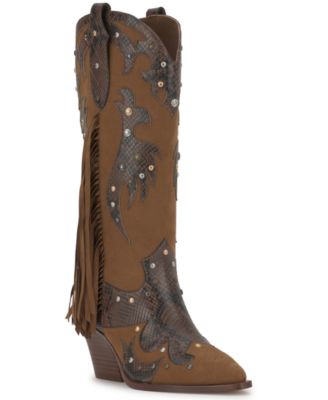 Women's Piarin Tall Fringe Western Cowboy Boots