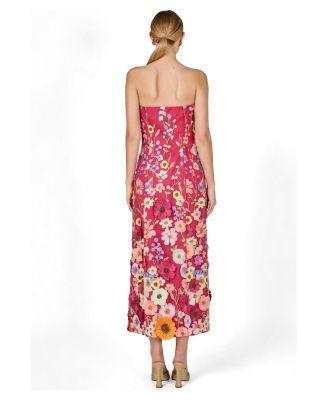 strapless embroidered mini dress Zone Planet main image 0