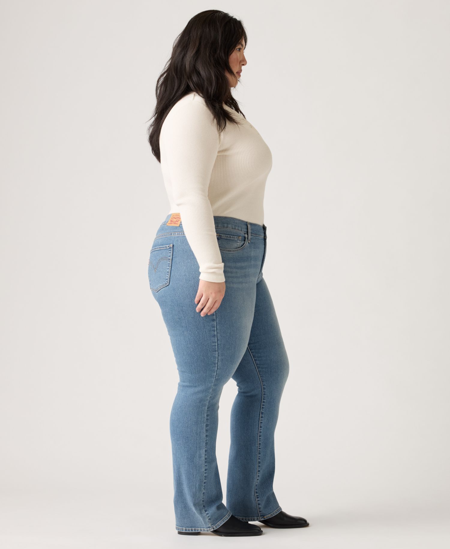 Trendy Plus Size 415 Classic Bootcut Jeans