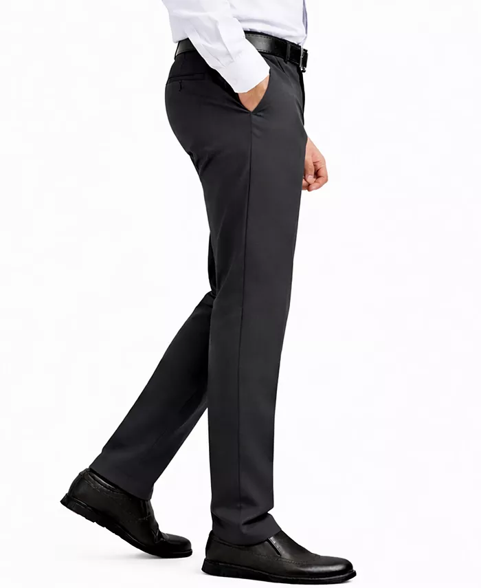 Men's Slim-Fit Woven Stretch Pants - thumbnail 2