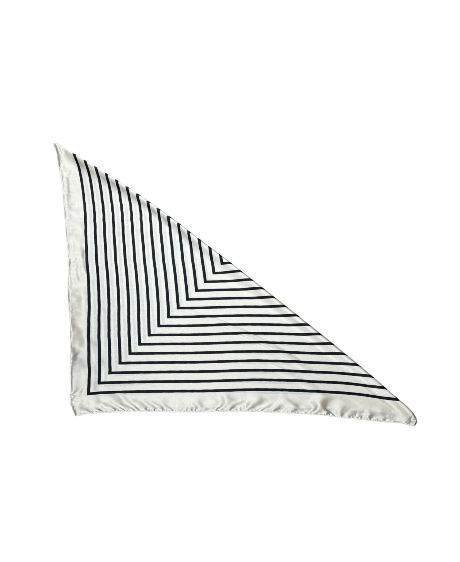 Geo Print Satin Square Scarf
