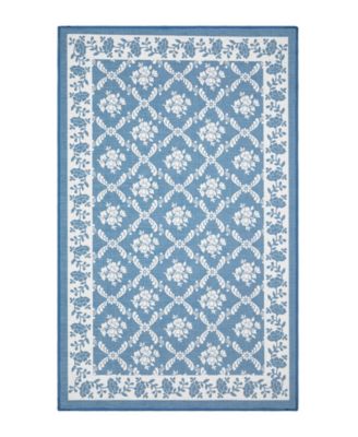 Printed Chenille Merley Accent Rug, 20"x 32"