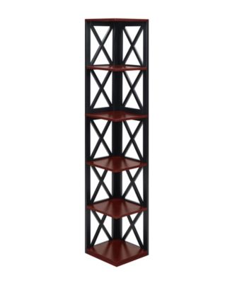 Oxford 5 Tier Corner Bookcase