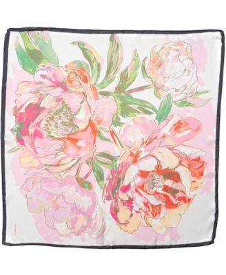 Peony Square Scarf
