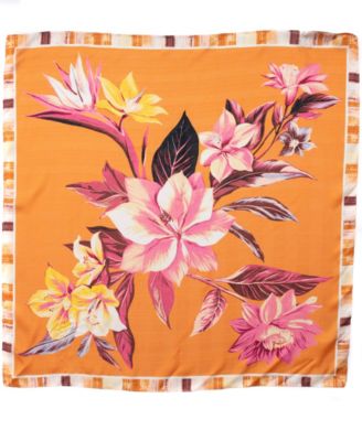 Jungle Floral Square Scarf