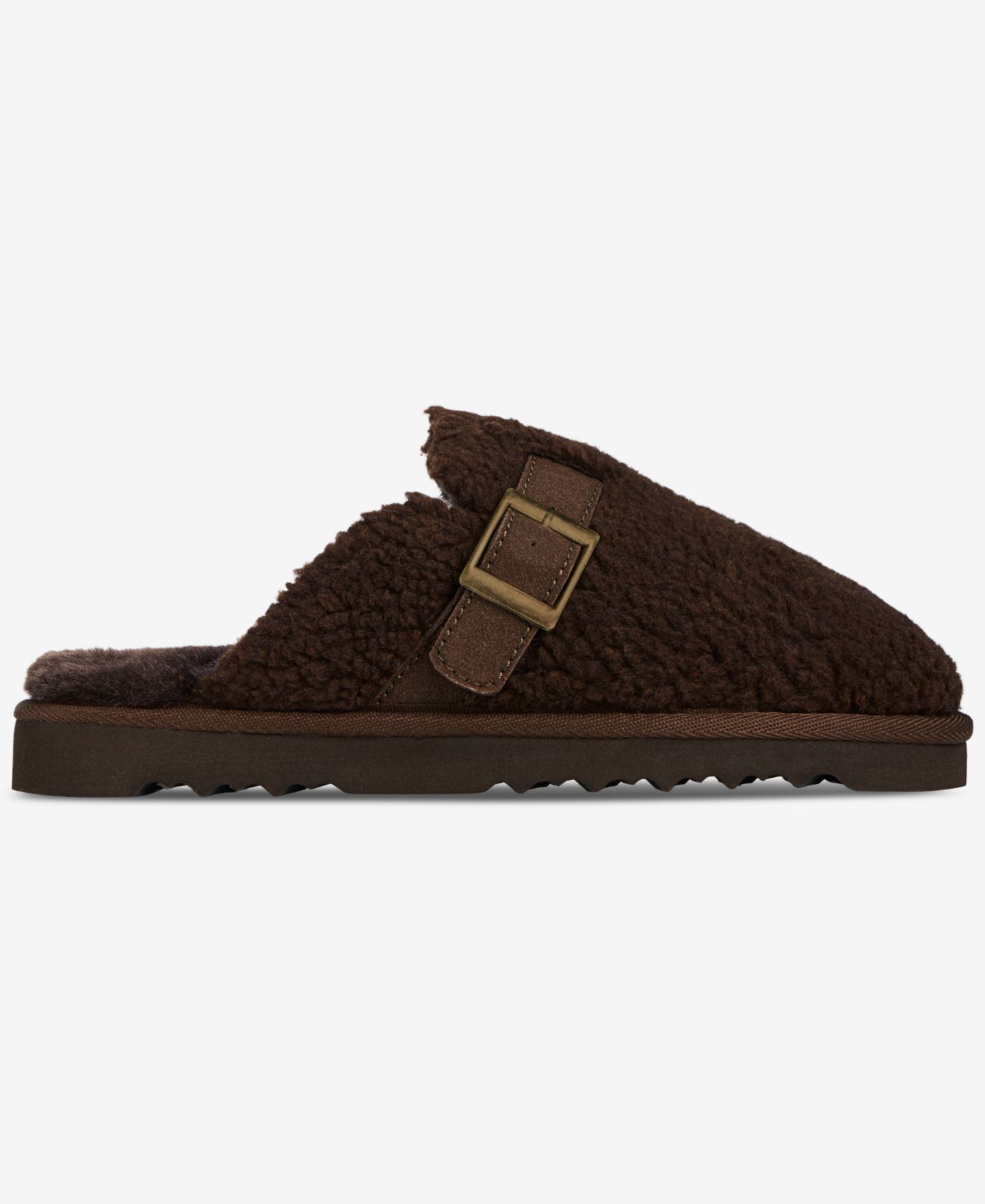 Женские тапочки Style & Co Ryderr Round Toe Slippers, цвет: Тёмный шоколадный — фото 2