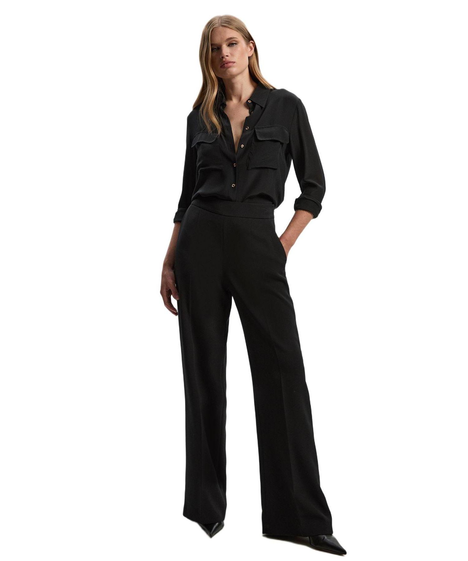 Women's Archive Satin Kickflare Trouser