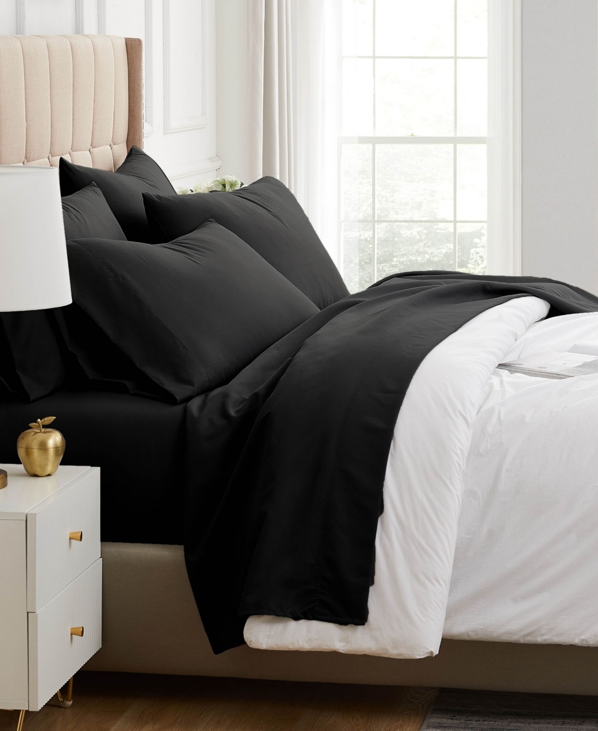 Southshore Fine Linens No-Slip Ultra Soft Deep Pocket 6-Piece Sheet Set