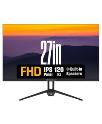 27" Full HD IPS Monitor, 120Hz, 1ms, HDR, Adaptive Sync, Built-in Speakers, HDMI & VGA
