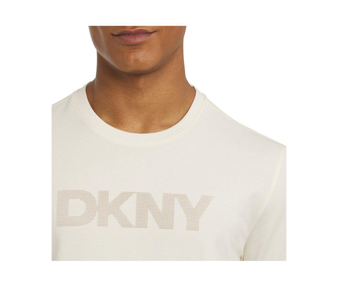 Мужская футболка DKNY Dorsey Dot, цвет: Берёзовый — фото 3