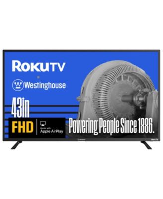 43" Roku Smart TV w/ 1080p Full HD, Apple HomeKit, Alexa & Google Assistant