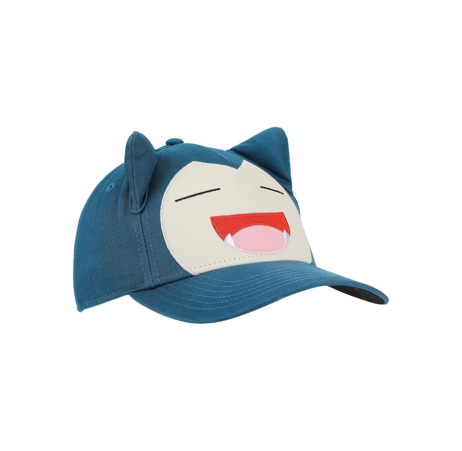 Men's Face Snorlax Adult Blue Traditional Adjustable Hat