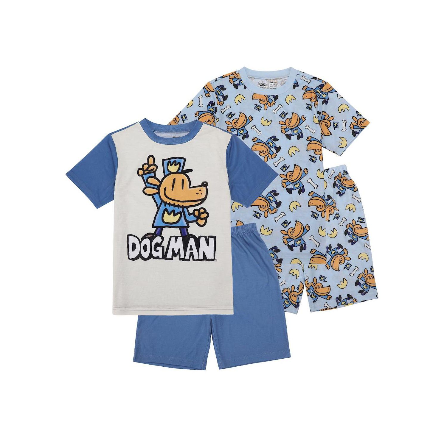Big Boys Character Print 4-Pack Pajama Set