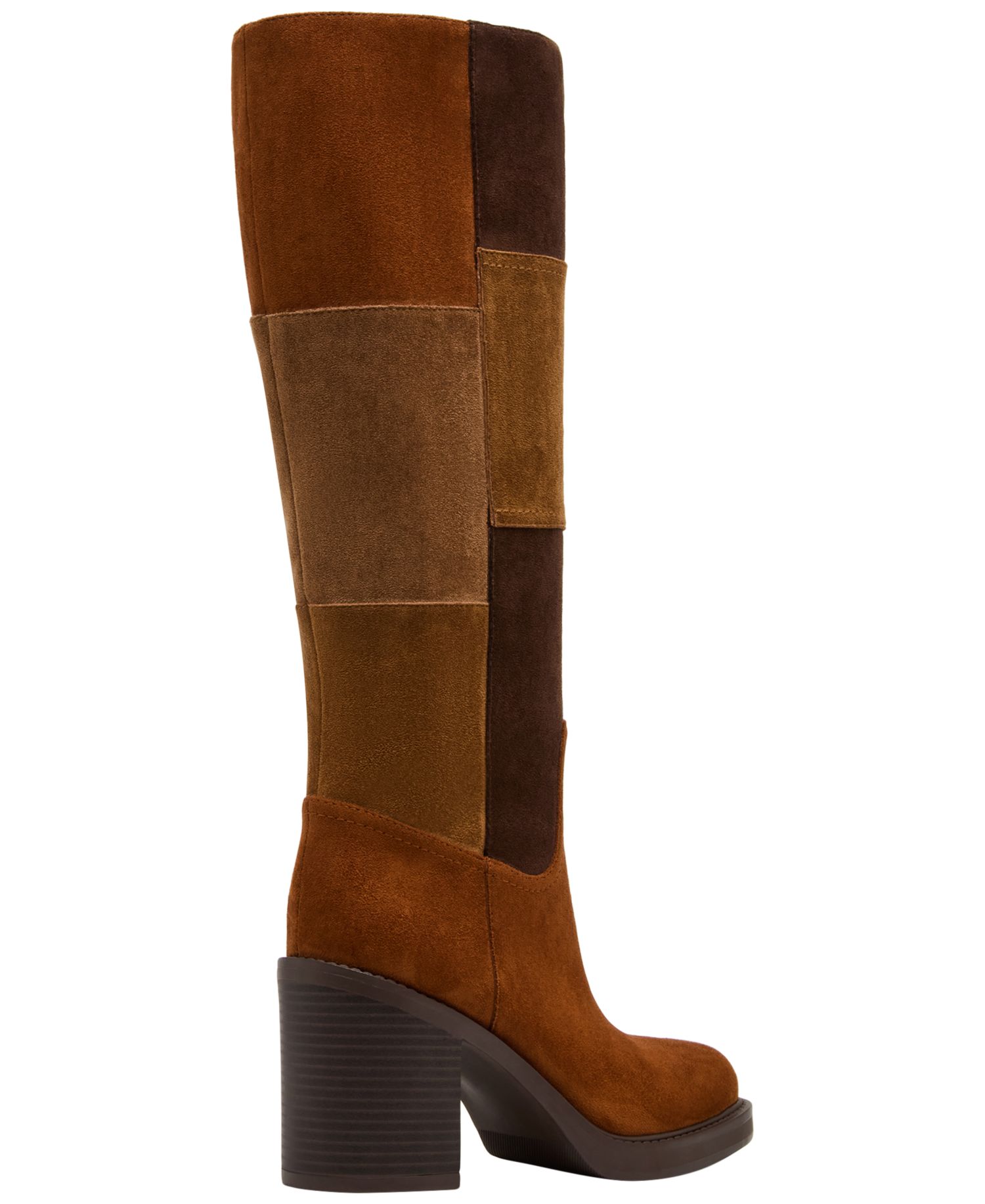 Women's Charity Patchwork Tall Platform Boots