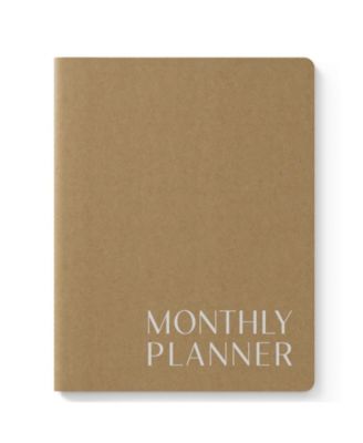 Monthly Planner 2026-2027 18 Months Stitched Soft Cover
