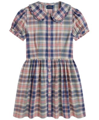 Girls' 7-16 Short-Sleeve Dress Shirt
