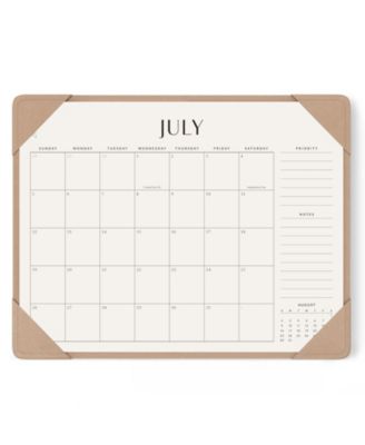 Desk Calendar 2026-2027 Desktop Mat Planning Blotter Gift