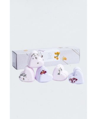 Lizush Set of 5 Heart Shaped Shower Steamers Gift Set