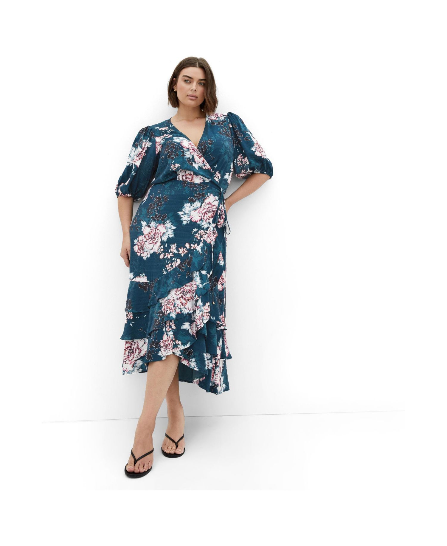 Women's Bri Floral Wrap Dress