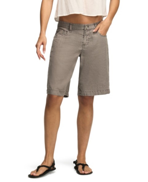 Женские Lucky Brand Women's Relaxed-Fit Baggy Linen Denim Shorts