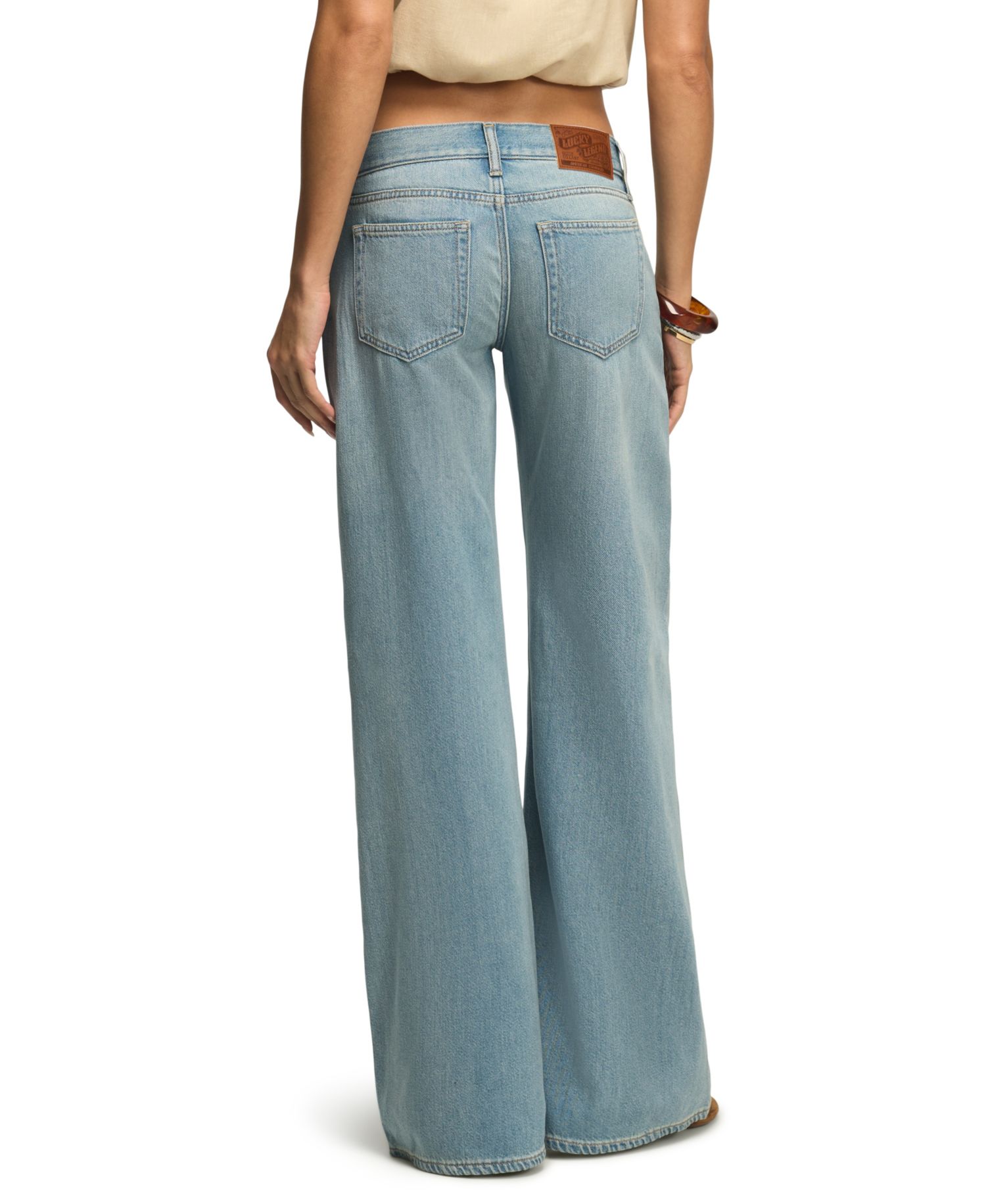 Women's Liquid Luxe Low-Rise Ultra Wide-Leg Jeans