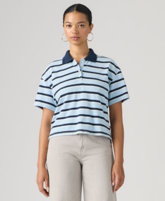 Women's Didion Rugby Short-Sleeve Collared Polo Shirt