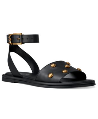 Michael Kors Women's Rosetta Ankle Strap Flat Sandals